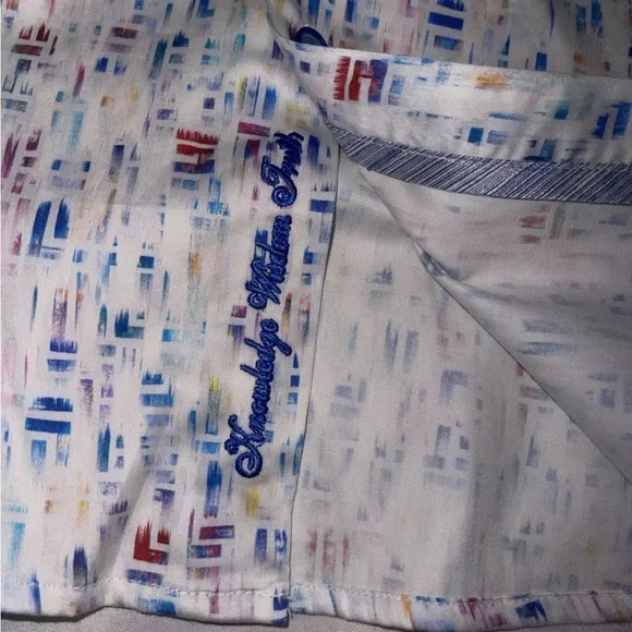Robert Graham short sleeve shirt Carlyle Size Small stretch NWT $198